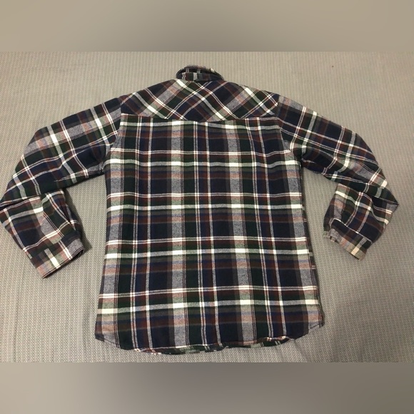 Roper Sherpa Lined Flannel Women’s Size Large Plaid Button Snap - Picture 8 of 8